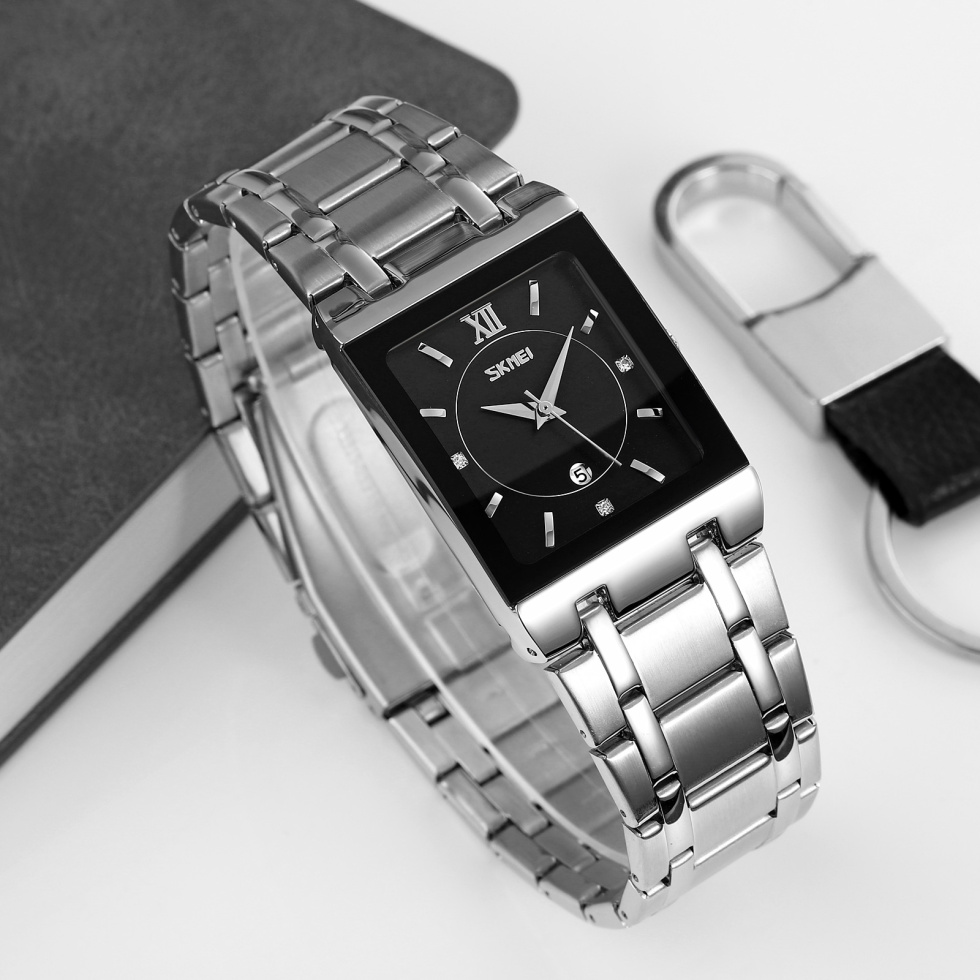 large Часы мужские Skmei 9263SIBK Silver-Black 1