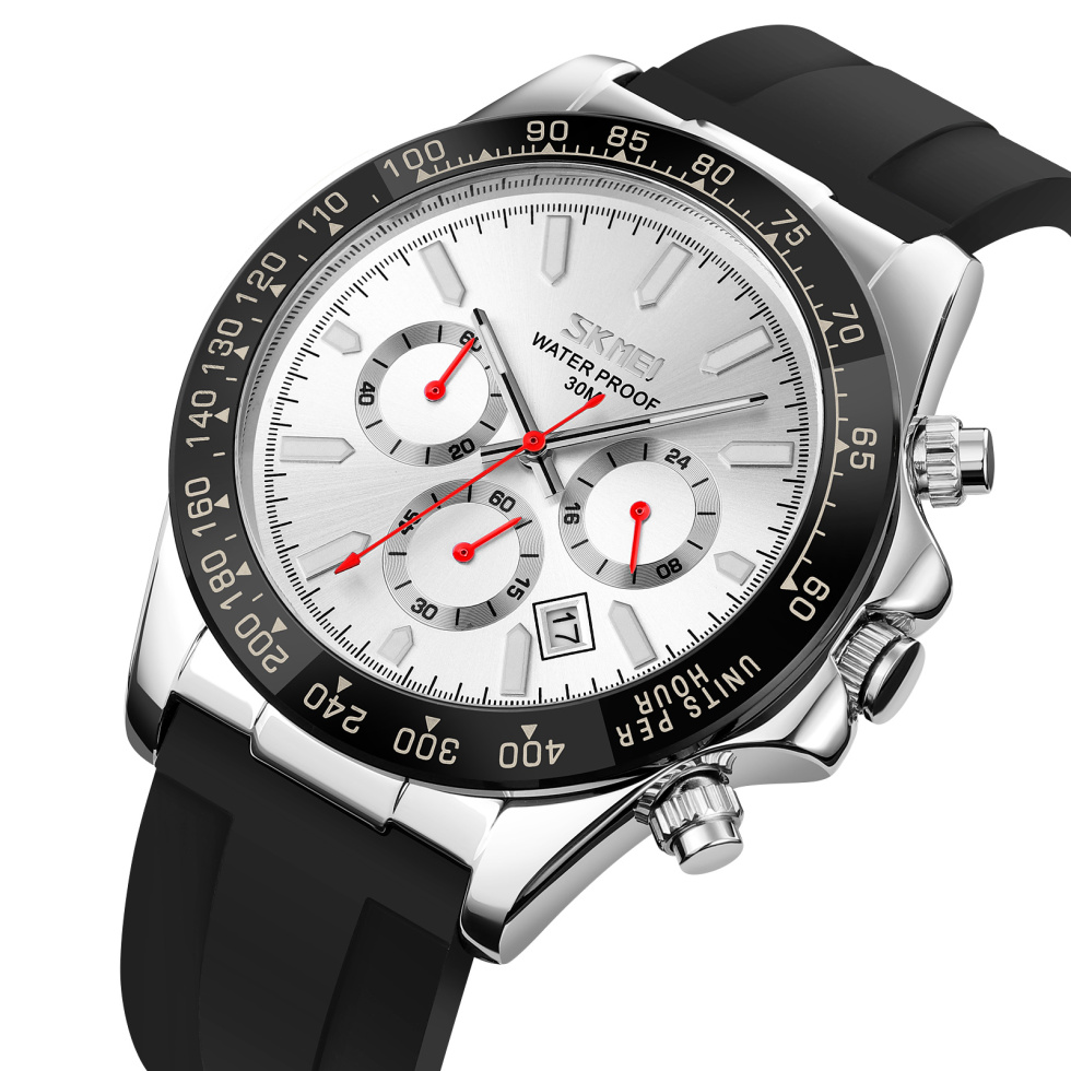 large Часы мужские Skmei 9275SISI Silver-Silver 0