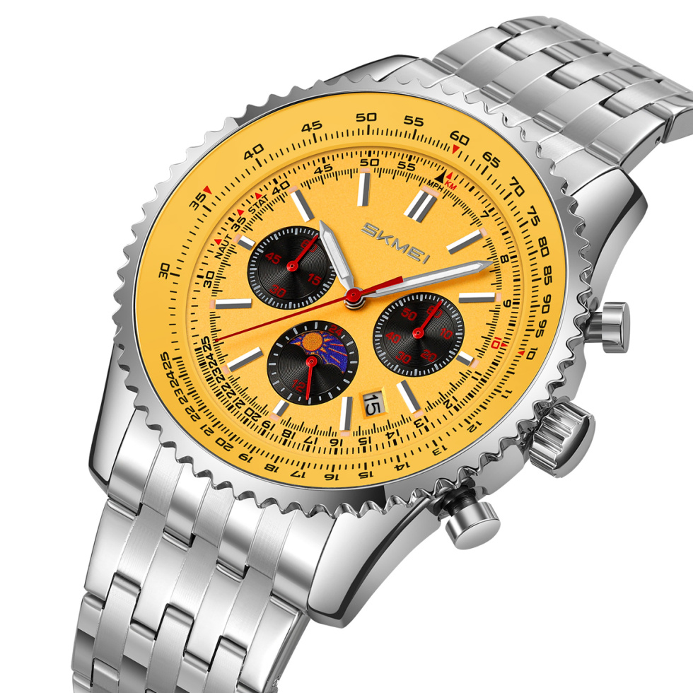 large Часы мужские Skmei 9348GD Gold 0