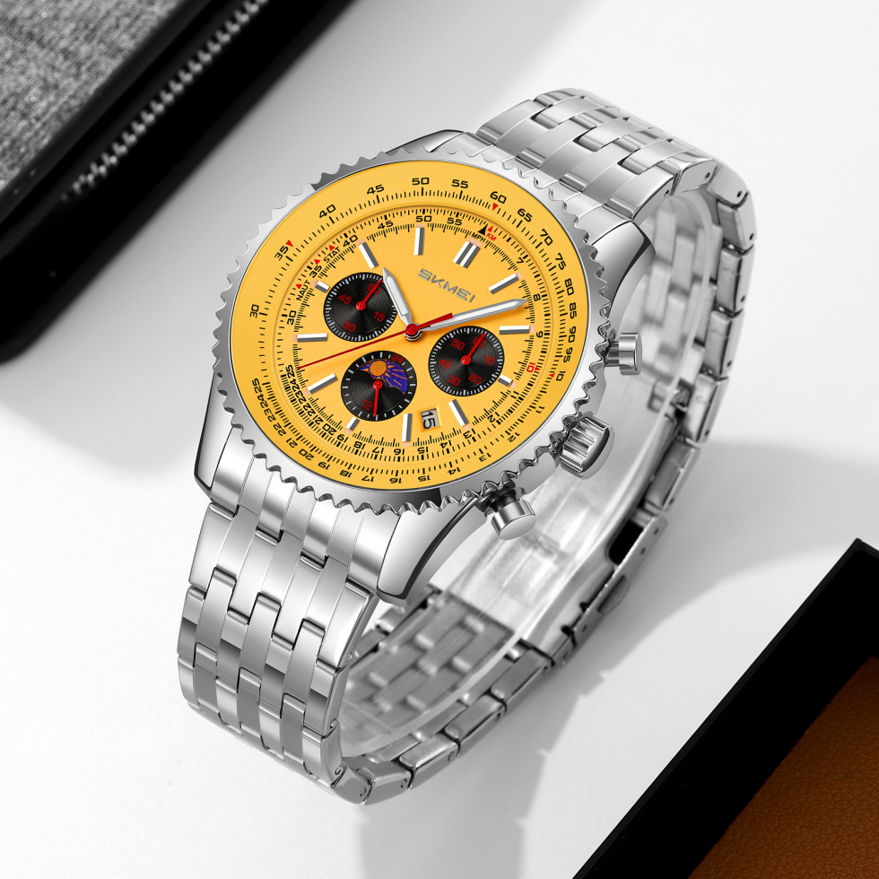 large Часы мужские Skmei 9348GD Gold 1