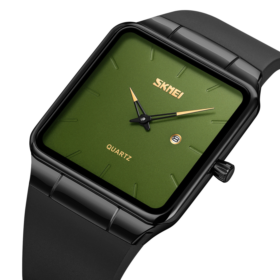 large Часы мужские Skmei 1961BKGN Black-Green 0