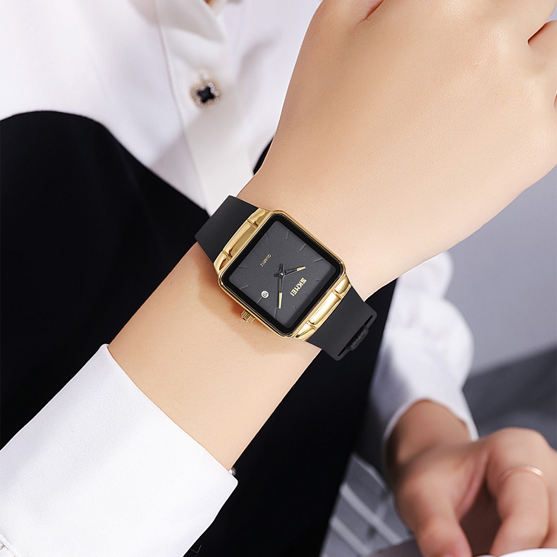 large Годинник чоловічий Skmei 2173GDBK Gold-Black 1