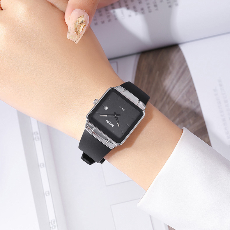 large Годинник чоловічий Skmei 2173SIBK Silver-Black 1